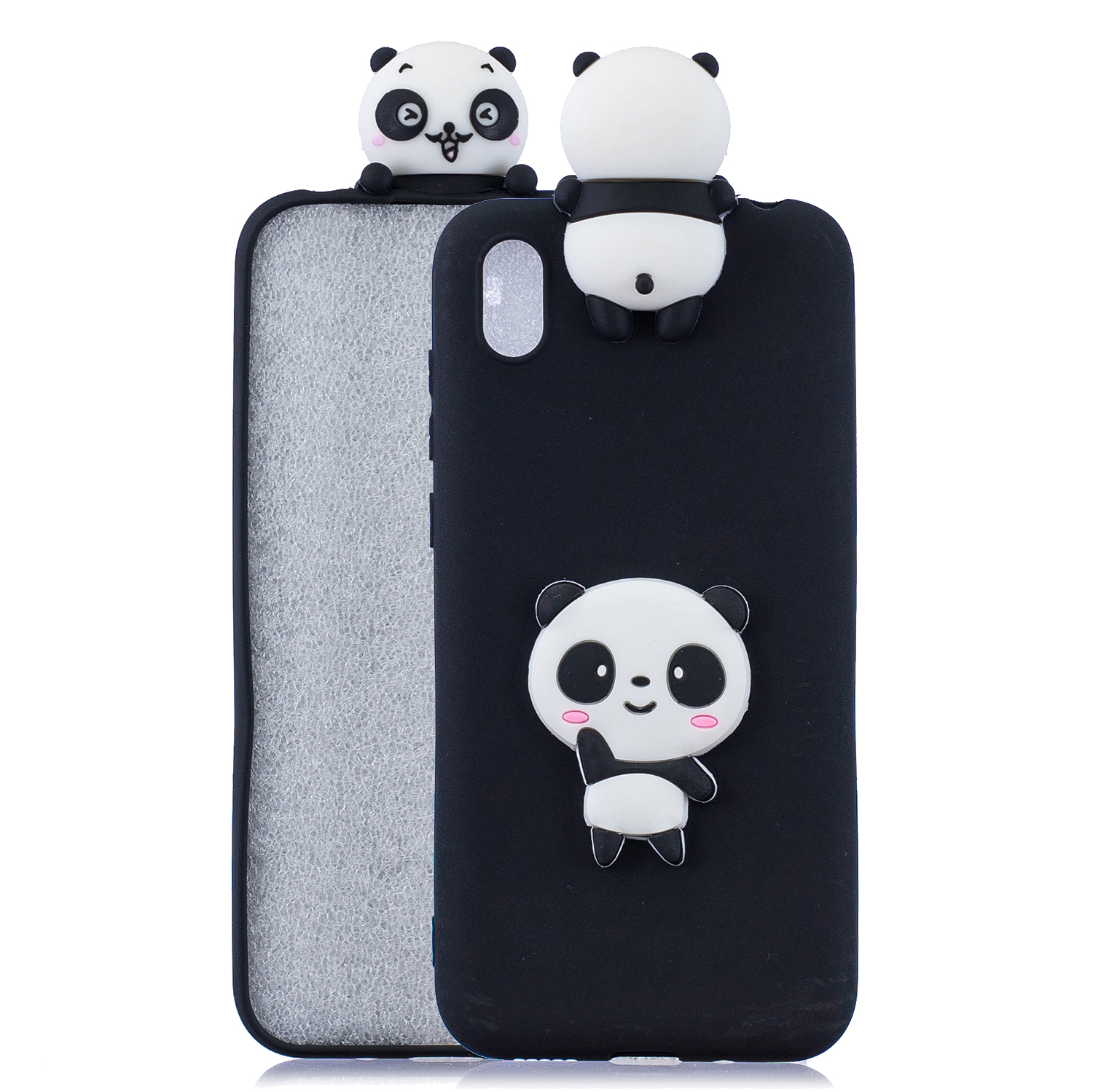 Funda de silicona para Huawei Y5 funda para Y5 ) Coque Huawei Y5 funda trasera Huawei Honor 8S 3D Panda TPU funda blanda