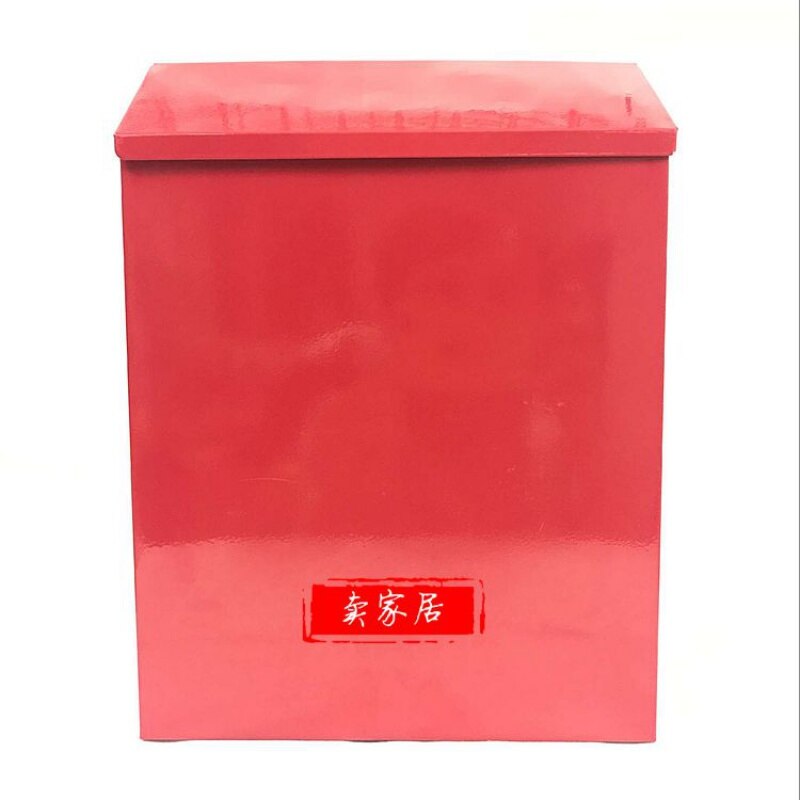 Handcraft Wood Outdoor Mailbox Gardening Cute Wall-Mounted Iron Anti-Rust Letter Box Convenient Box: A2 blank