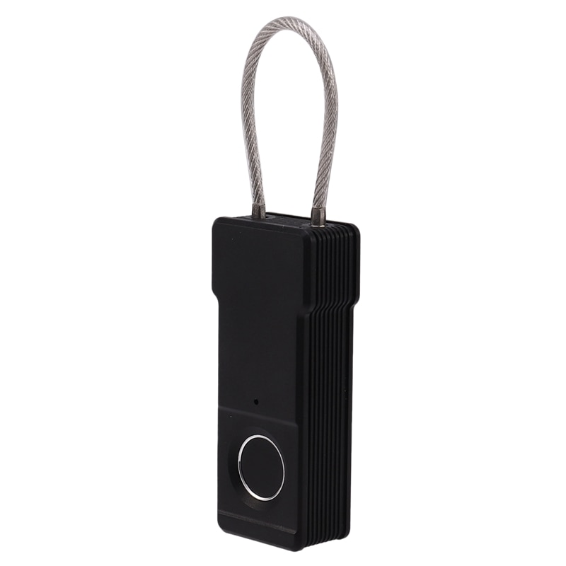 Vingerafdruk Hangslot Smart Hangslot Kleine Lock Keyless Usb Oplaadbare Kast Lock Kast Lock