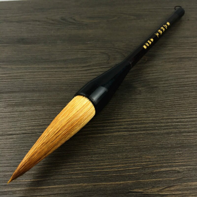 Pluma de caligrafía pincel de comadreja China pincel Tinta China pintura en forma de tolva pincel para escritura Couplet Caligrafia