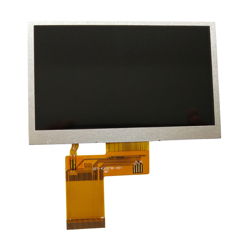 4.3 inch 40PIN TFT Lcd-scherm COG NV3047 Drive IC 480 (RGB) * 272 Geen Touch 24Bit RGB Interface