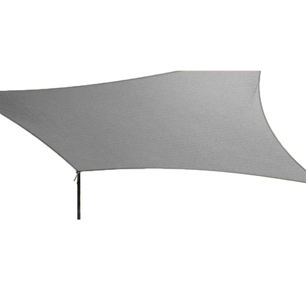 Toldo parasol velero de 2x1, 8/3/4/5m gris para exteriores, Camping, senderismo, jardines, toldo de protección solar, tela impermeable