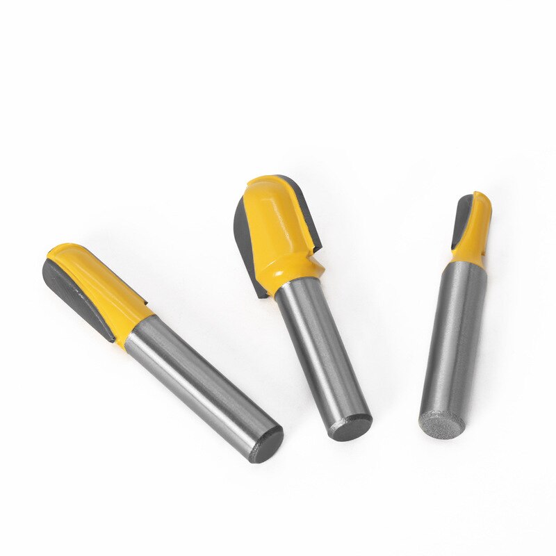 1Pc 8Mm Schacht Hout Frees Hoekafronding Frezen Frezen Voor Houtbewerking Carving Trimmen En Steken