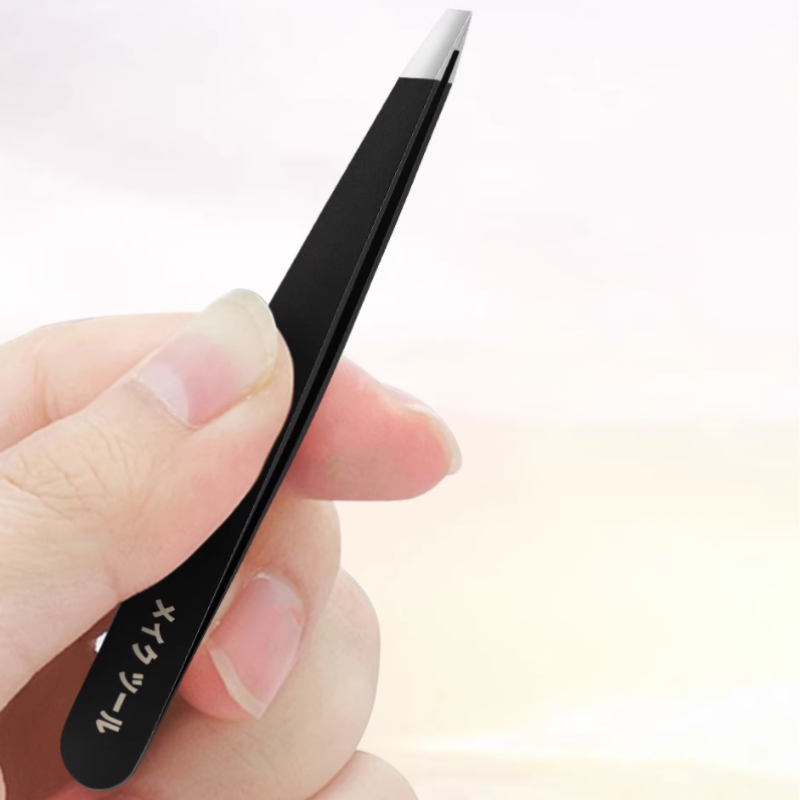 Clip de cejas de acero inoxidable para hombres y mujeres, pinzas de alta precisión, clip celular de alta precisión, clip para acné