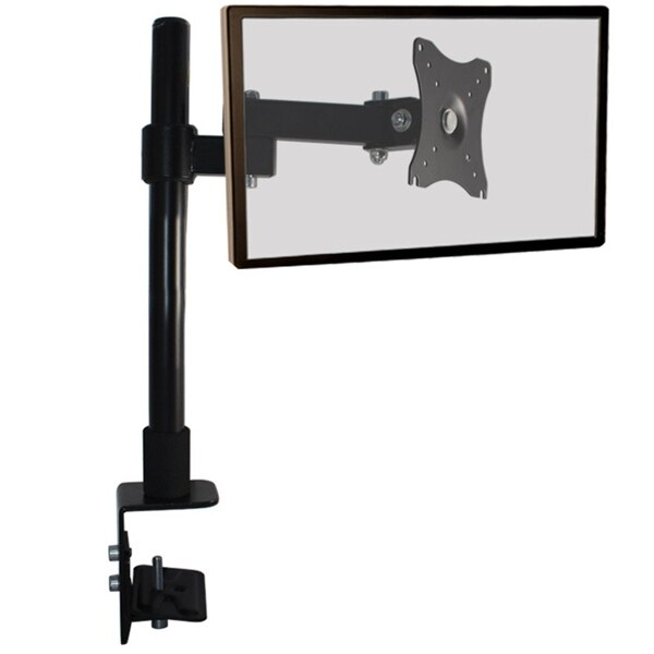 14-27 Inch Monitor Computer Stand 360 Rotating Table Clamp Stand