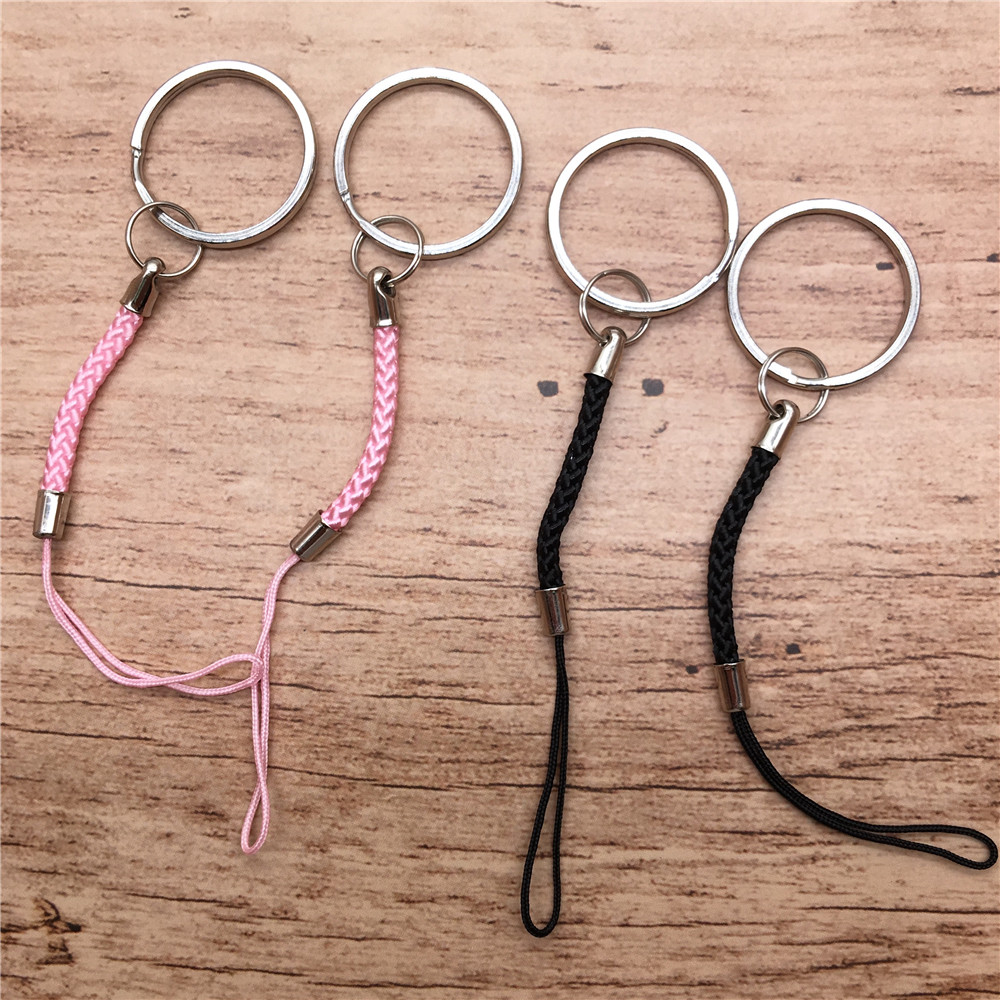 5pcs/lot Metal Lanyard for Keys Mobile phone Holder Stand Accessories for IPhone 11 pro max for USB Flash Drives Keys