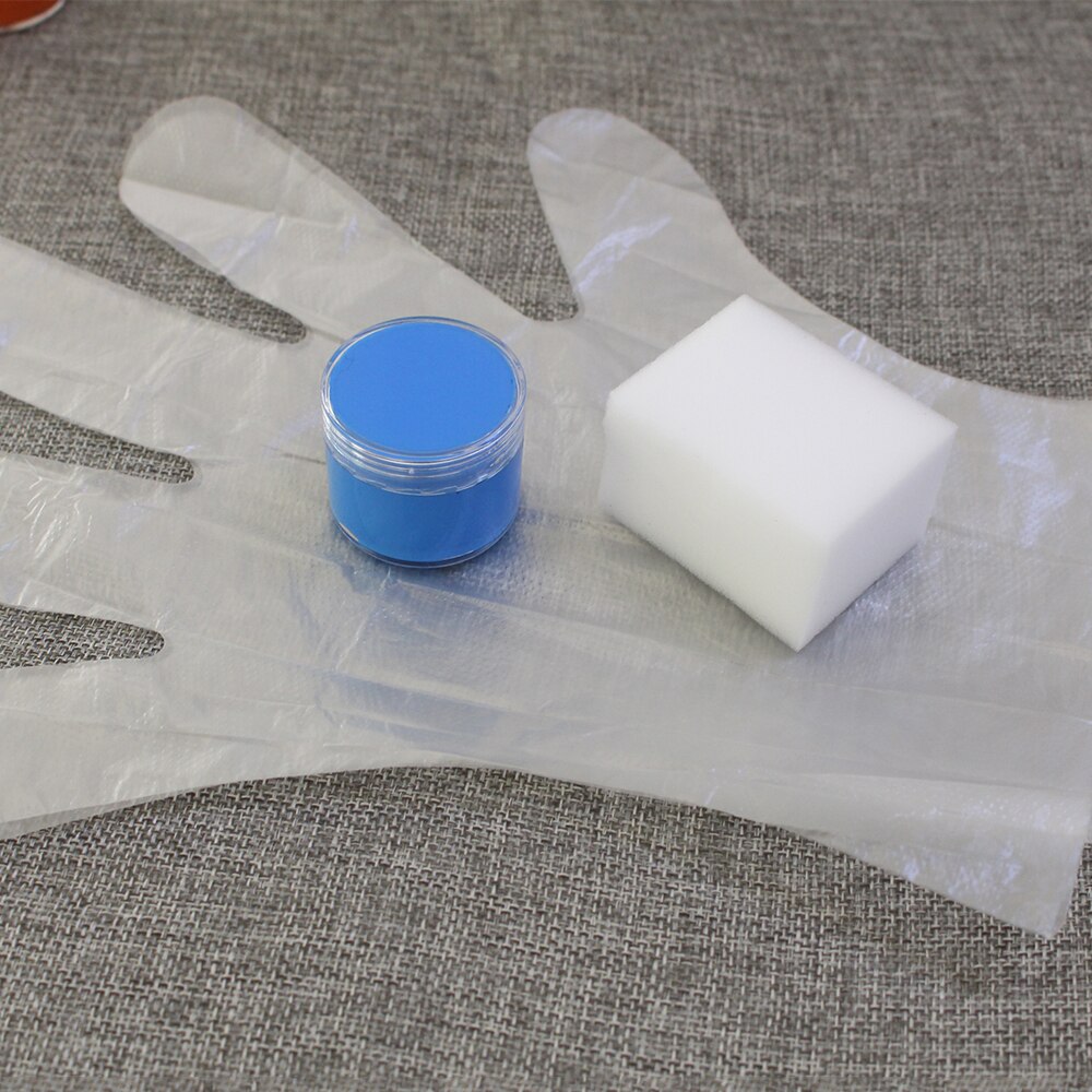 10ml 30ml Blue Leather Paint for Painting Leather Bag,sofa, Shoes and Clothes Free Sponge and Gloves Acrylic Acrylic Paints