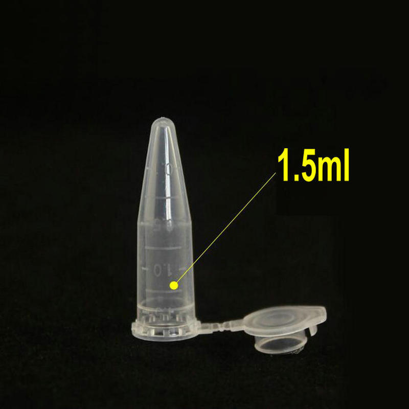 0.2/0.5/1.5/2/5/7/10ml contenitore per campioni provetta fiala provetta in plastica per centrifuga con tappo per esperimenti di tipo
