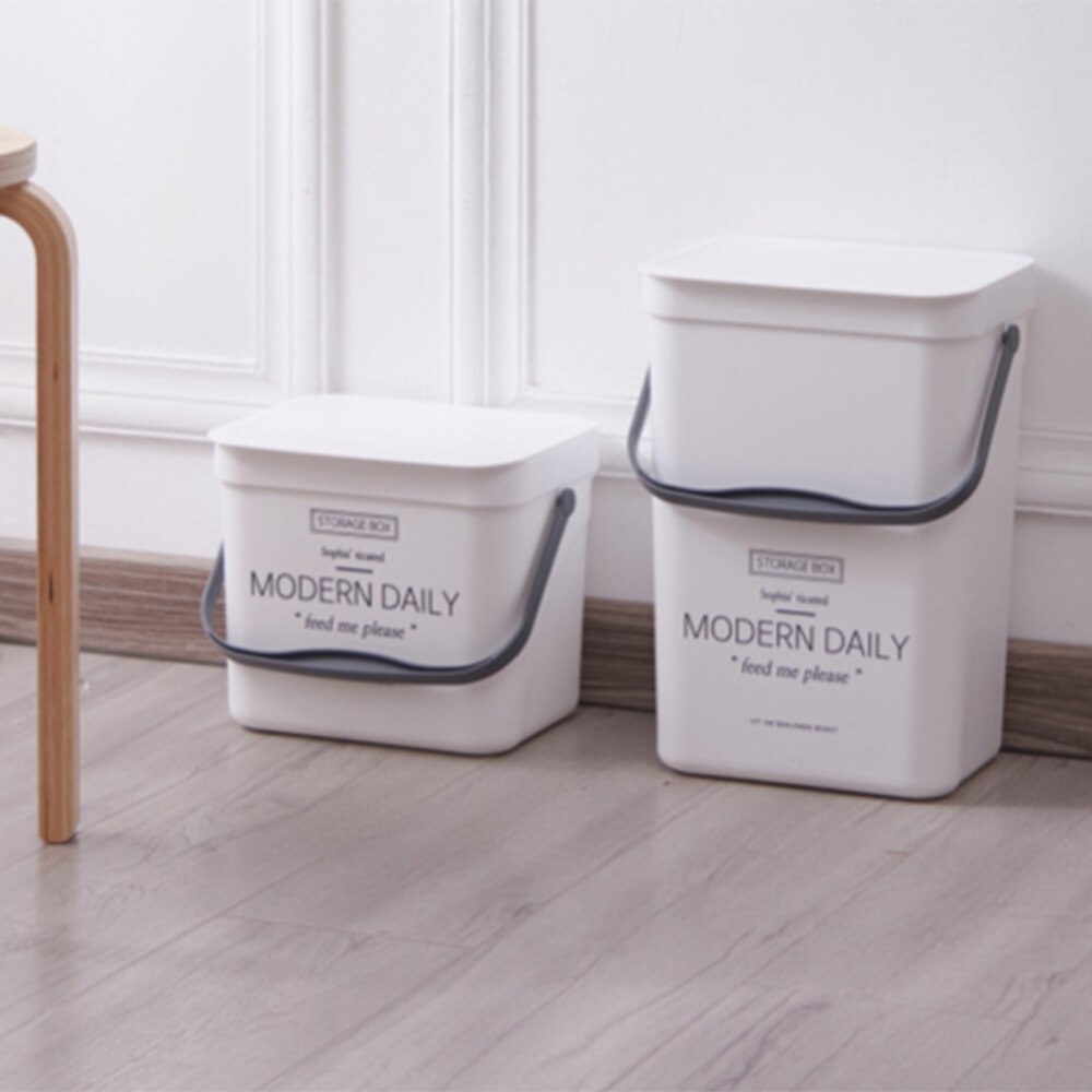 Wall Mounted Trash Can Bathroom Kitchen Waste Bin Living Room Dustbin Toilet Trash Cans Bedroom Garbage Bucket