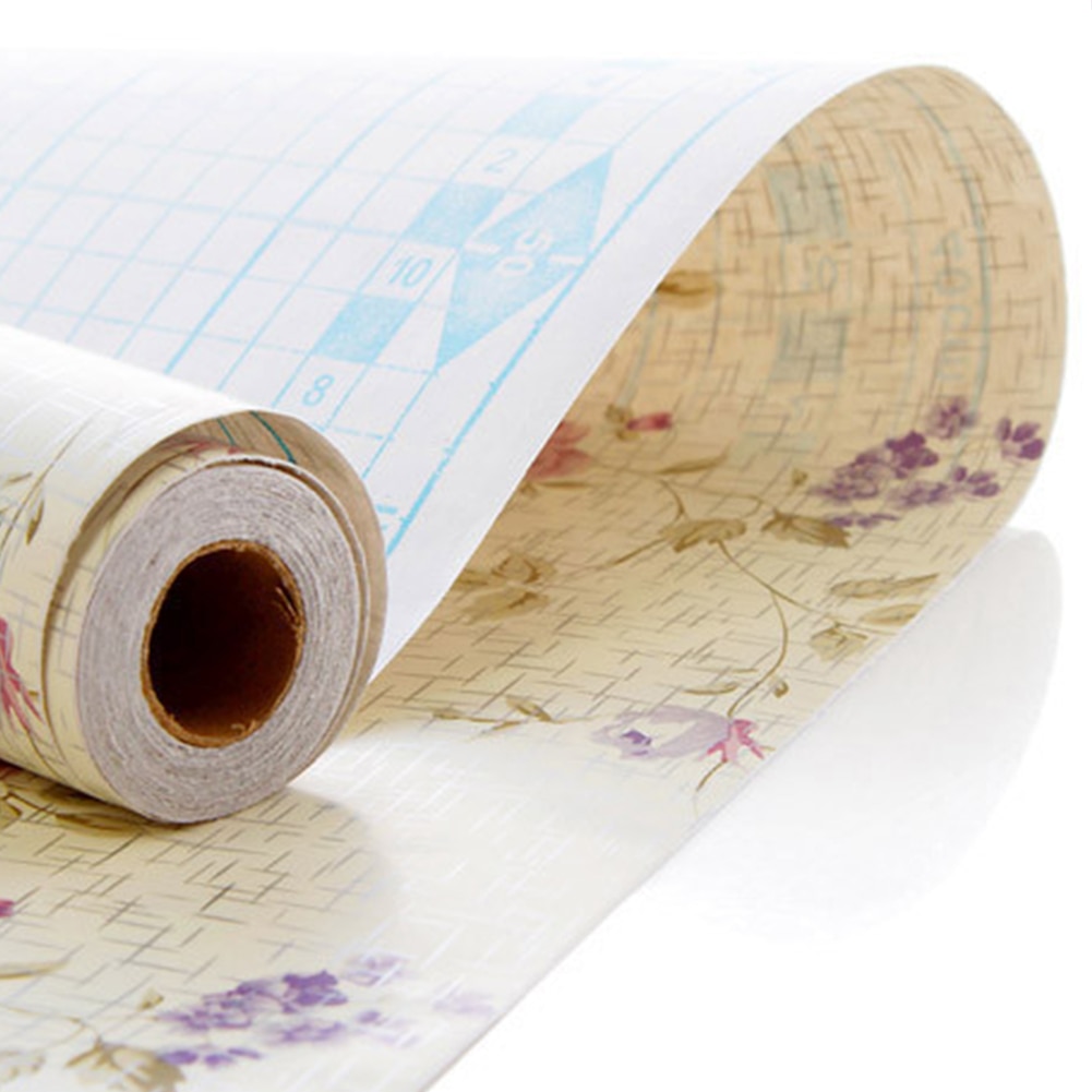 Kitchen Table Drawer Shelf Liner Contact Paper Self Adhesive Sticker Table Mildew Proof Anti Bacterial Cupboard Waterproof