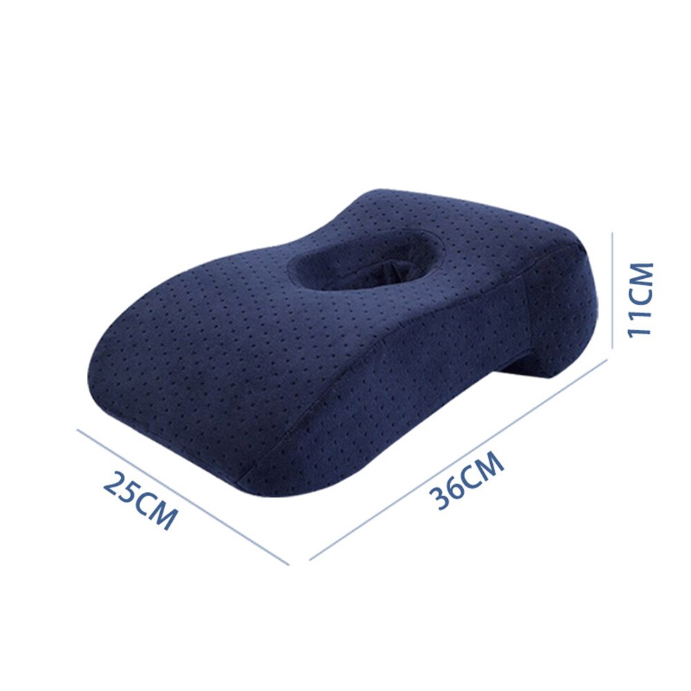 Oreiller Portable confortable pour la maison, le bureau, la sieste de midi, à montée lente de la taille, pour protéger le visage et le cou, confortable, respectueux de la peau