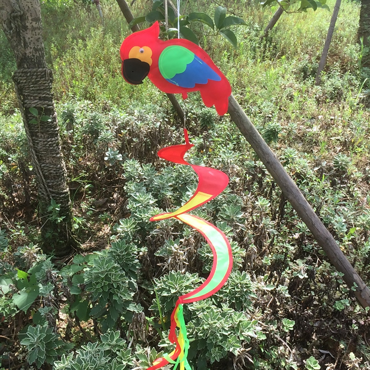 5 unids/lote Animal espiral al aire libre colorido molino viento Spinner césped jardín patio decoración al aire libre viento Spinners