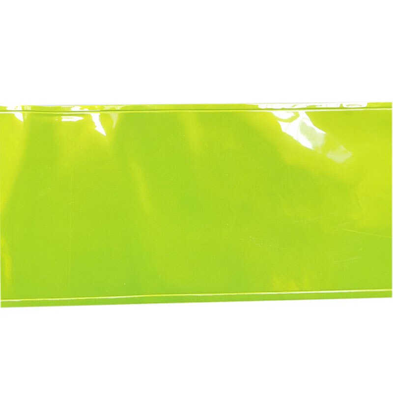10cm*50m/ ruller reflekterende materiale syning stof fluorescerende pvc strimmel høj synlighed refleksion trafiksikkerhed advarselstape