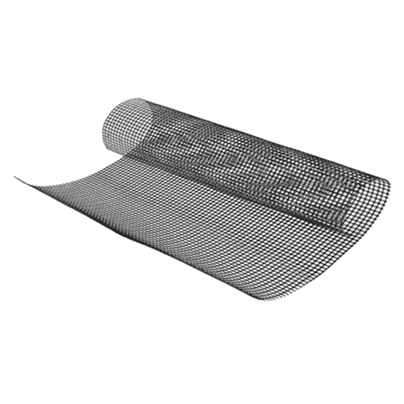 Tapis de maille de barbecue antiadhésif résistant à la chaleur lot de 10 tapis de gril faciles à nettoyer et réutilisables pour barbecue, noir