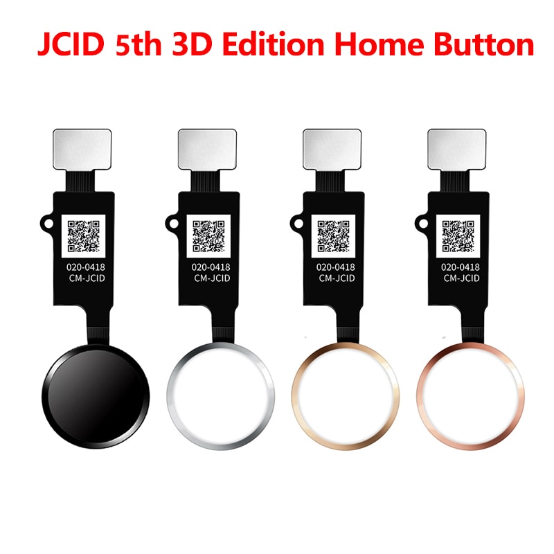 Jc Home Button Jcid 5th Generatie 3D Universele Touch Vingerafdruk Flex Kabel Voor Iphone 7 7Plus 8 8Plus terug Button