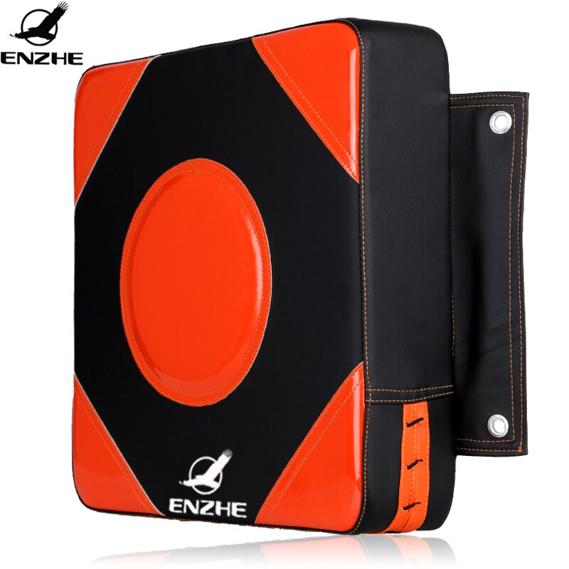 ENZHE-llave de Taekwondo para Kick Boxing, almohadilla de pared blanca y naranja