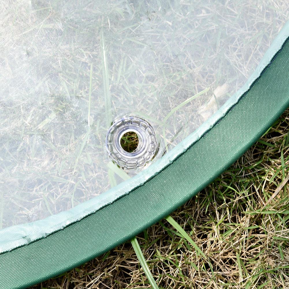 Garden Tunnel Greenhouse Plants Metal Frame Protector Roof Panels Foil Hothouse Planting Vegetable Seedling