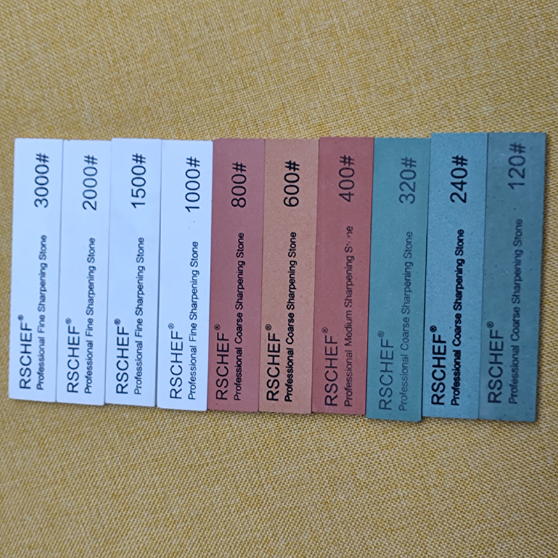 Affilacoltelli con grana 60-3000, pietra di puntamento, pietra di puntamento, pietra per olio, pietra per affilare, acqua, utensili da cucina, acciaio