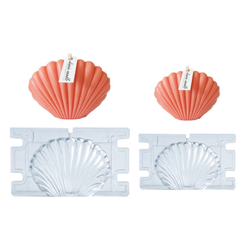 Silicone Mold Home Decoration Accessories Seashell Shell DIY Mold 3D Mould Soap Aromatherapy Craft Making