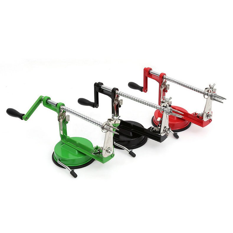 Kitchen tool 3 in 1 stainless steel hand fruit peeler with pruning Apple potato peeler slicer