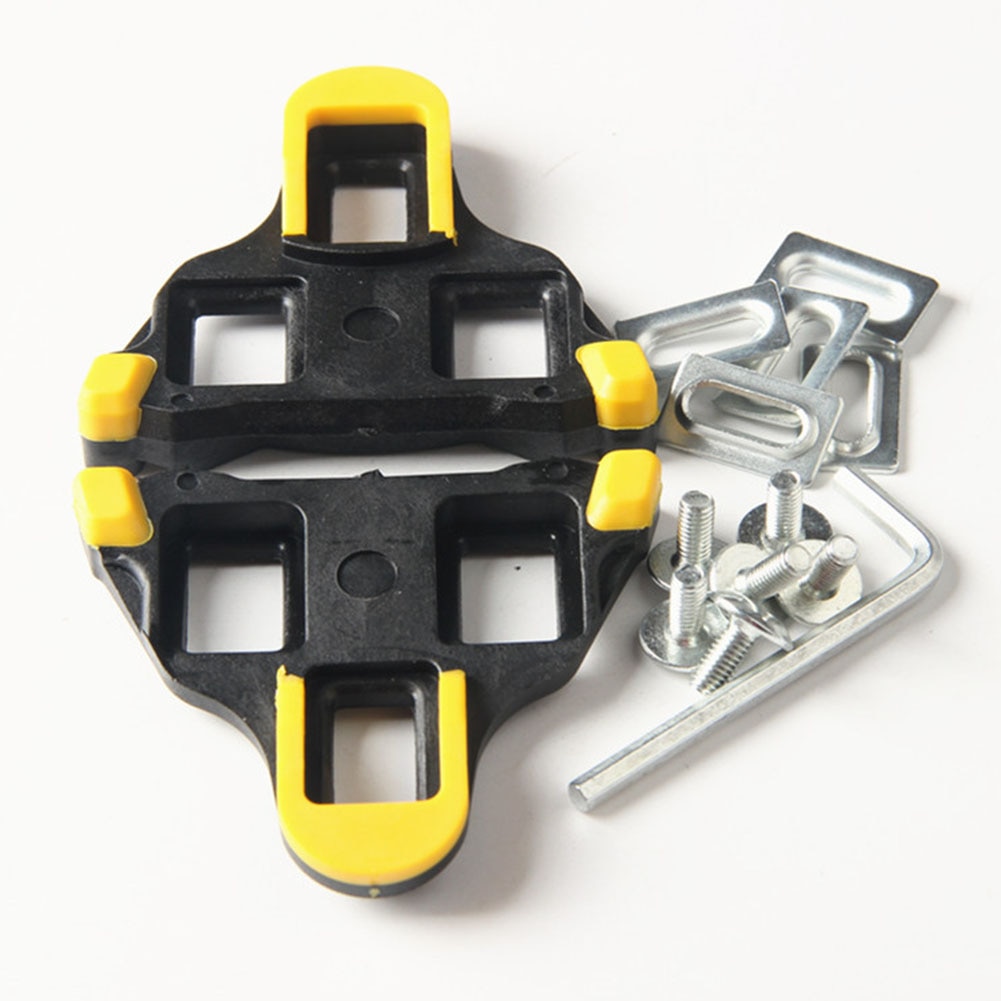 Vélo auto-verrouillage pédale taquet vélo de route chaussures crampons plaque de verrouillage attelle pour Shimano équitation attelle groupe serrure