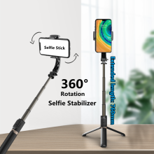 FGCLSY Q08 Bluetooth handheld gimbal stabilizer selfie stick expandable handheld monopod mini tripod For Android IOS
