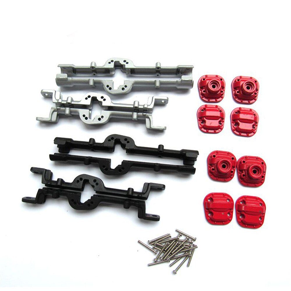 ​ Front Axle Rear Axle Bridge Shell Steering Pull Rod MN Model 1:12 D90 D91 RC Car Spare Accessories Upgrade Metal Gear