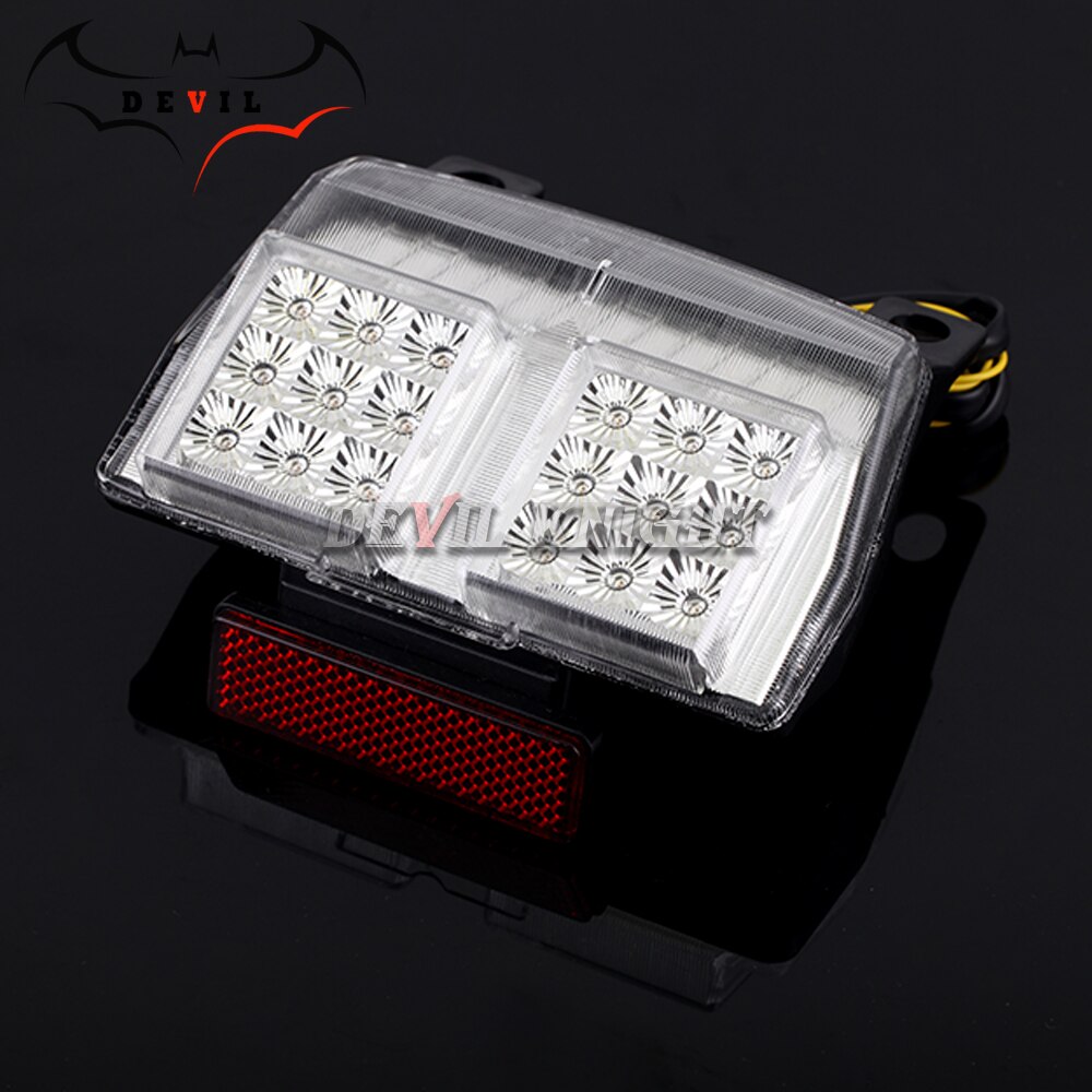 Led-achterlicht Voor Ducati 748 916 996 998 1994-2003 Geïntegreerde Motorfiets Richtingaanwijzer Staart Stop Brake waarschuwing Lamp