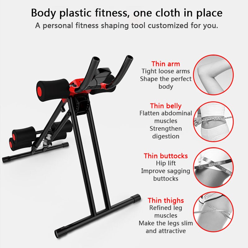 Abdomen Roller Home Unisex Waist Beauty Machine Thin Waist Abdomen Fitness Equipment Abdominal Training Sports Non-slip XB