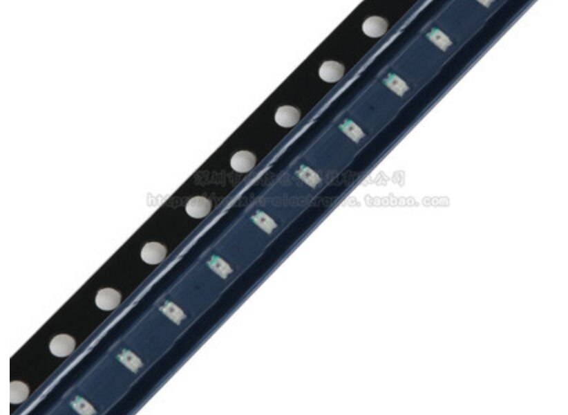 100Pcs Hoge Licht 0603 Ice Blue Smd Led Light Emitting Diode Led Lamp Clear Super Heldere licht Kralen