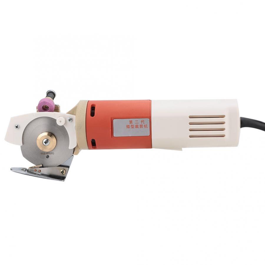 Mini Elektrische Tuch Cutter 220 V Handheld Tragbare 65mm Dreh Klinge Elektrische Runde Tuch Cutter Stoff Schneiden Maschine