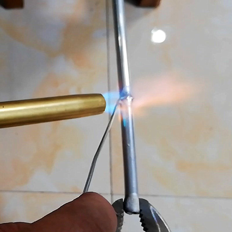 Fio de soldadura de alumínio do fio da soldadura da baixa temperatura de 1.6mm/2mm * 50cm em vez da haste de soldadura de alumínio de we53 nenhum fluxo da necessidade