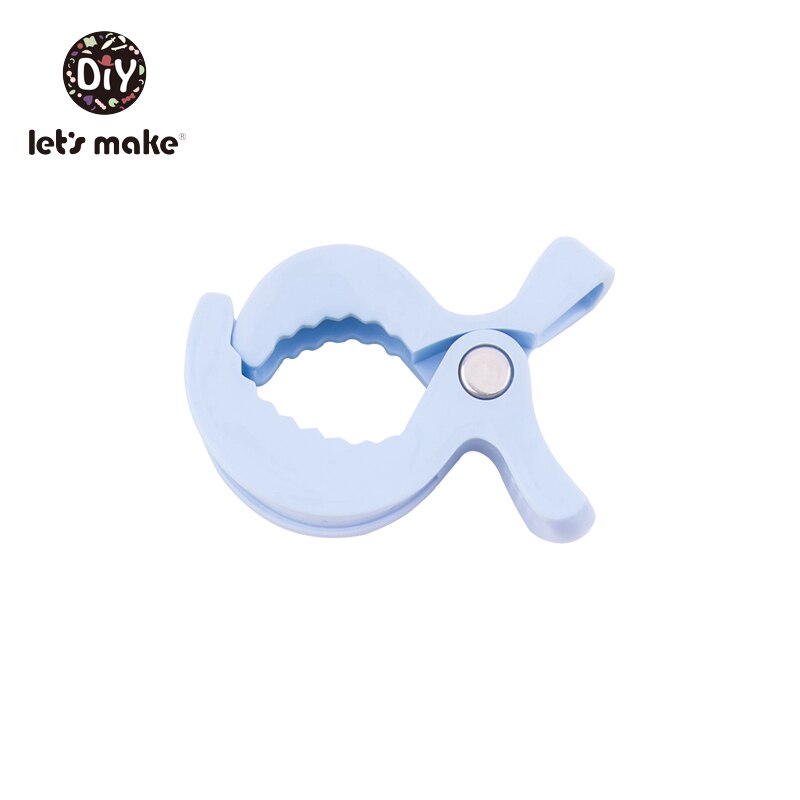 Let's Make 1pc Play Gym Accessories Lamp Pram Stroller Pegs To Hook Muslin and Toys Seat Cover Blanket Clips Car Organizer Toys: blue