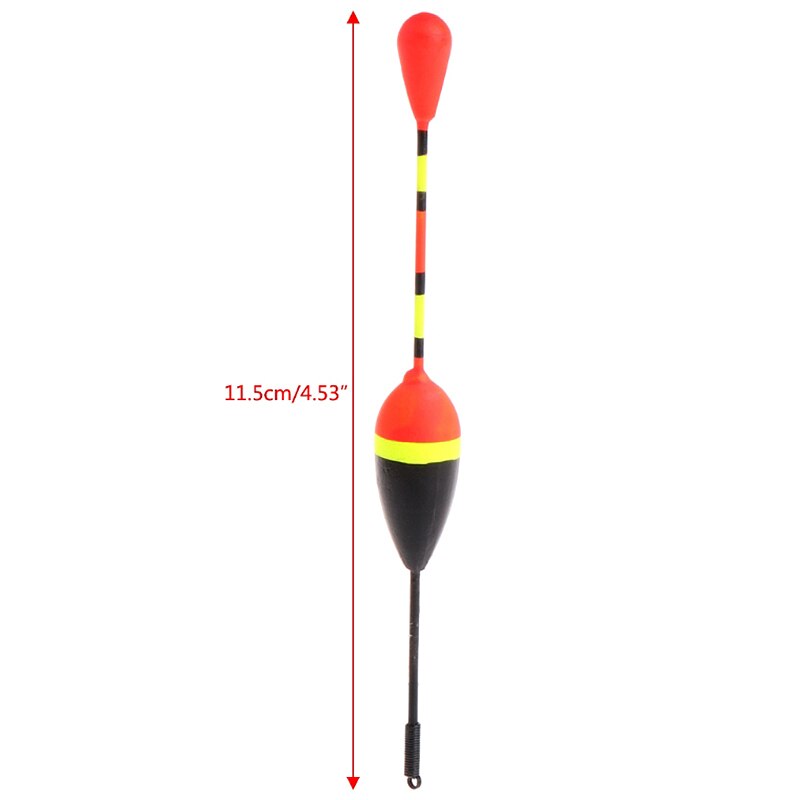 ¡10 unids/set carpa conjunto de flotadores de pesca boya de corcho palo para aparejos de pesca Vertical 8No! 1,2G