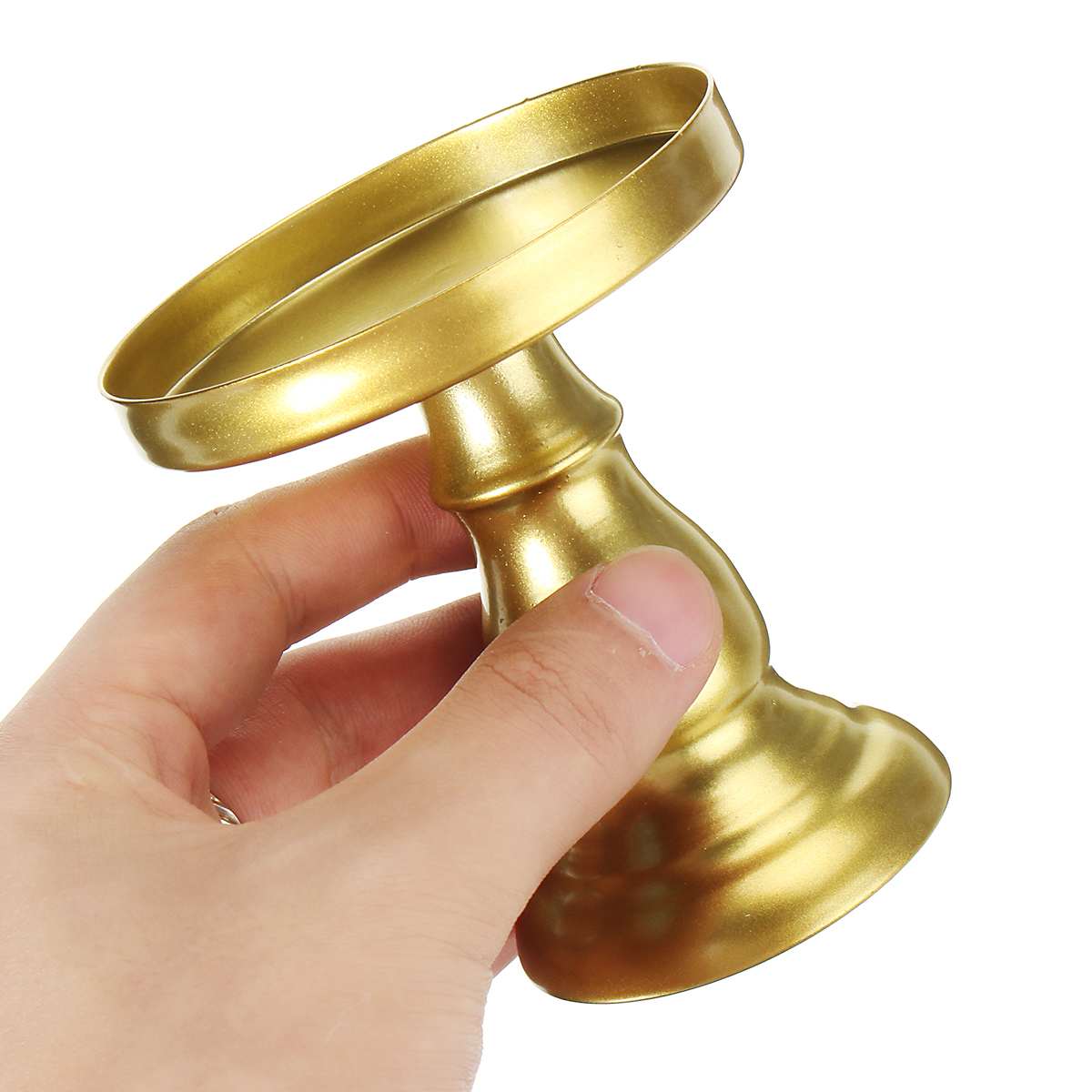 8Cm Ronde Metalen Cake Stand Tray Bruiloft Cupcake Dessert Display Houder Rack Taart Tools Bakvormen Keuken Accessoires