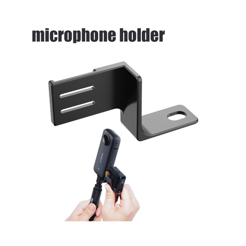 microfono inalambrico para Insta360 One X2, Insta360 X3 microfono inalambrico audio, no necesita adaptador de microfono, sonido hifi reduccion de ruido, 360 action camera Accesorio: Color azul