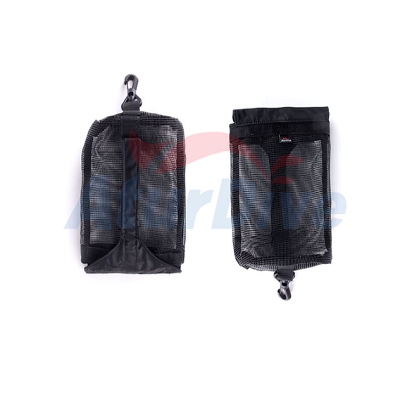 Aturdive Oppervlak Marker Boei Smb 40-90Inch Nylon-D Pull Duiken Boeien Met Klep, Smb: Net bag L19 W17cm