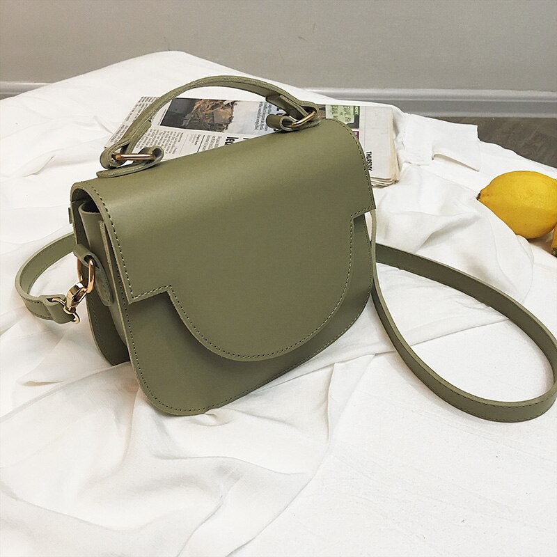 Pu Lederen Crossbody Tas Voor Vrouwen Mini Schouder Eenvoudige Tas Vrouwelijke Eenvoudige Handtassen En Portemonnees Totes