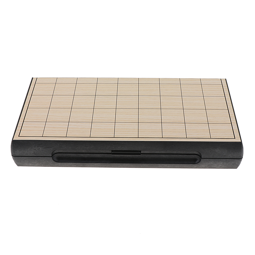 Shogi Japanese Chess Game Set Plastic Folding Board and Chess Pieces