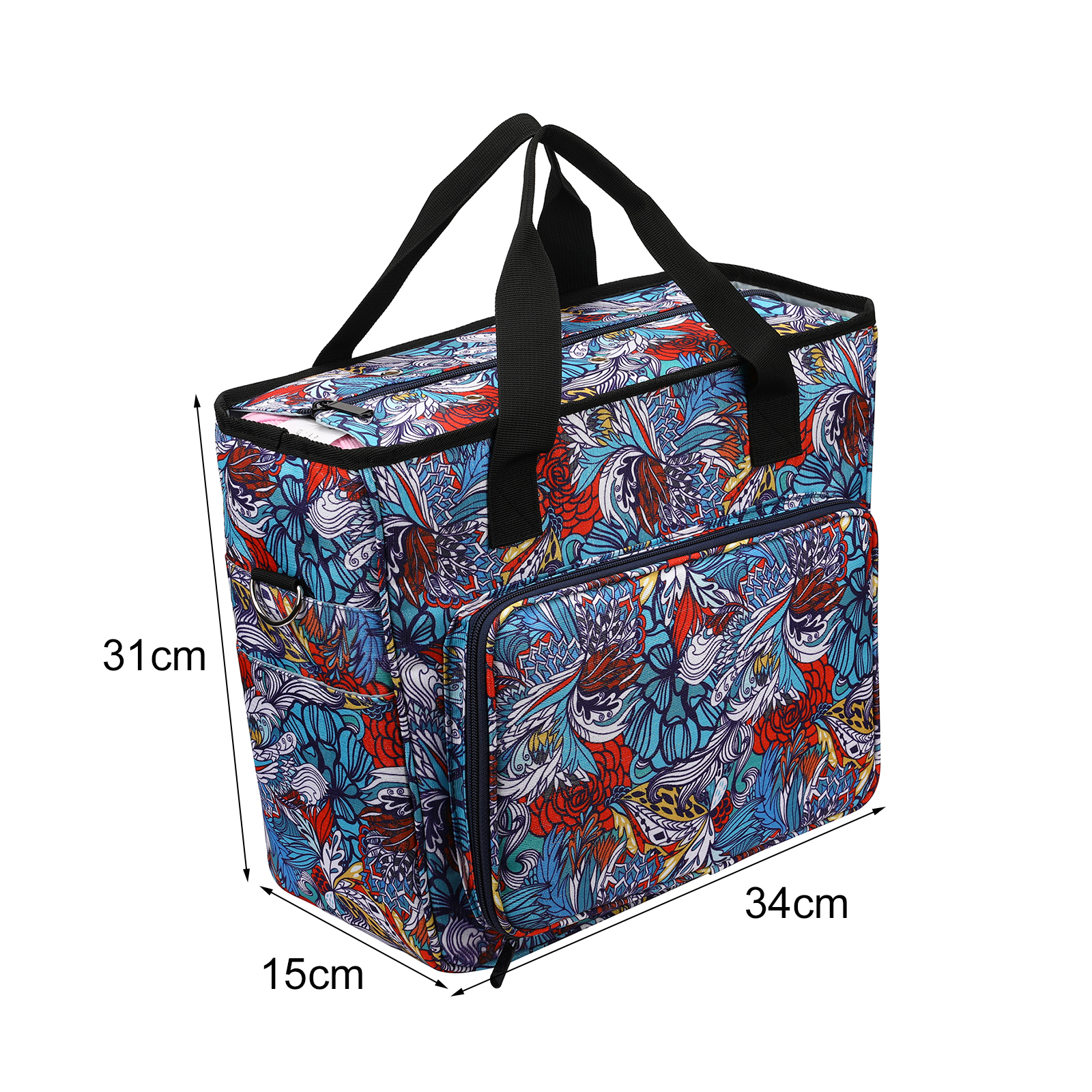 Wol Haak Garen Opbergtas Grote Capaciteit Naaimachine Opbergtas Draagbare Tas Breien Breien Naalden Organizer: Type 5
