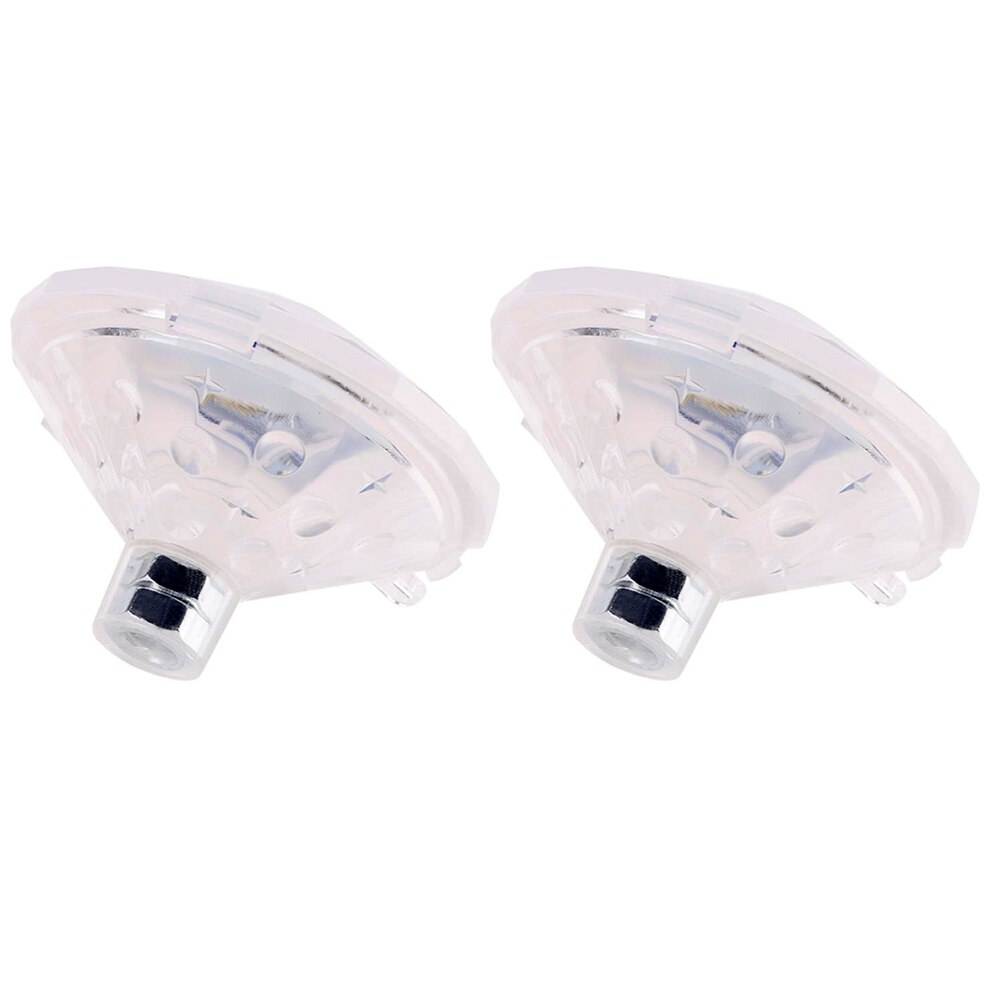 1-4Pcs Floating Underwater Light RGB Submersible Light LED Disco Party Glow Show Swimming Pool Tub Spa Lamp Baby Bath Light: 2pcs