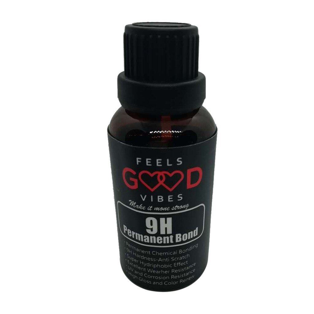 Capa de cerámica liquida de oxidación para coche, 30ML 9H súper negro conjunto de recubrimiento de vidrio hidrofóbico l0401: Default Title