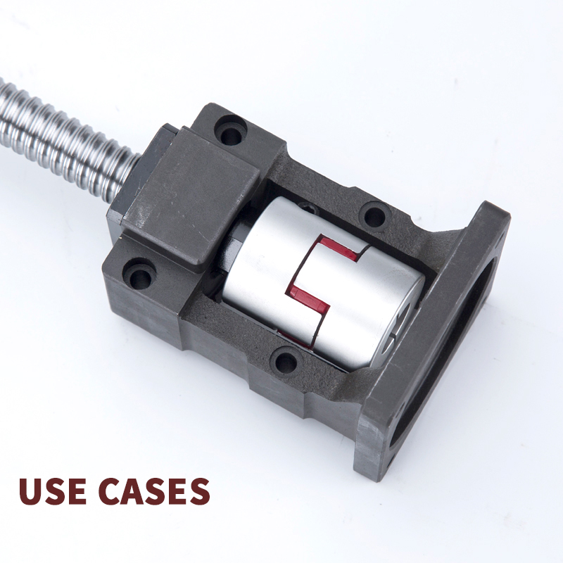 Motor integrated 45 # metal motor base mounting base bracket c7 c5, name 23 24 stepper servo and SFU1204 ball screw