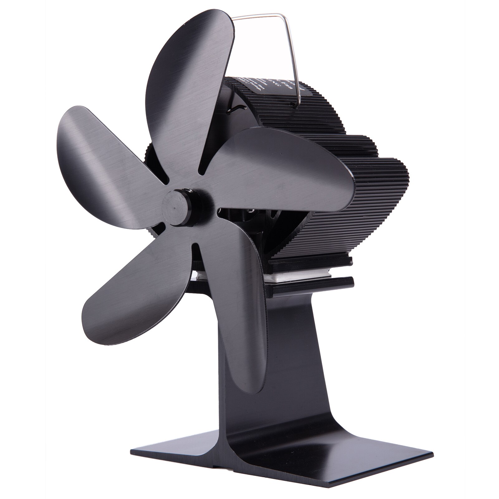 5 Fan Blades Heating Furnace Fan Family Wood Burning Furnace Circulating Warm Energy Saving Fuel Fireplace Parts SF101G: B