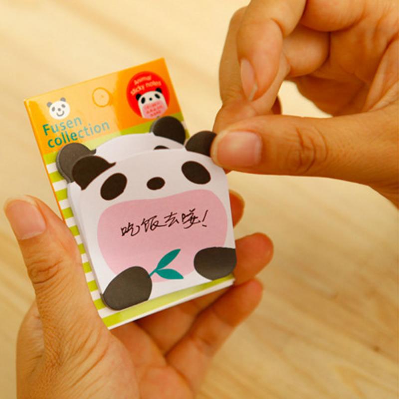 Sticky Notes Cute Post-it Sticker N Times Label Notes Stationery Sticker Bookmark Notepads Office School Paper Supplies: 1pc