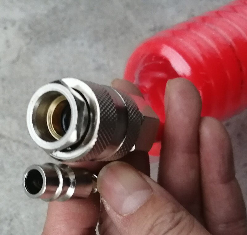 Eu Snelkoppeling Pu Tube Polyurethaan Air Compressor Slang Buis Flexibele Lente Spiraal Pijp 8*5