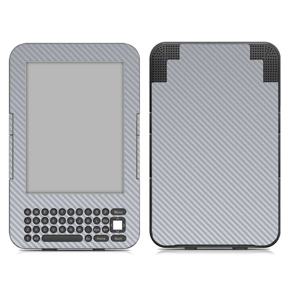 for Kindle 3 Keyboard k3 carbon fiber skin sticker