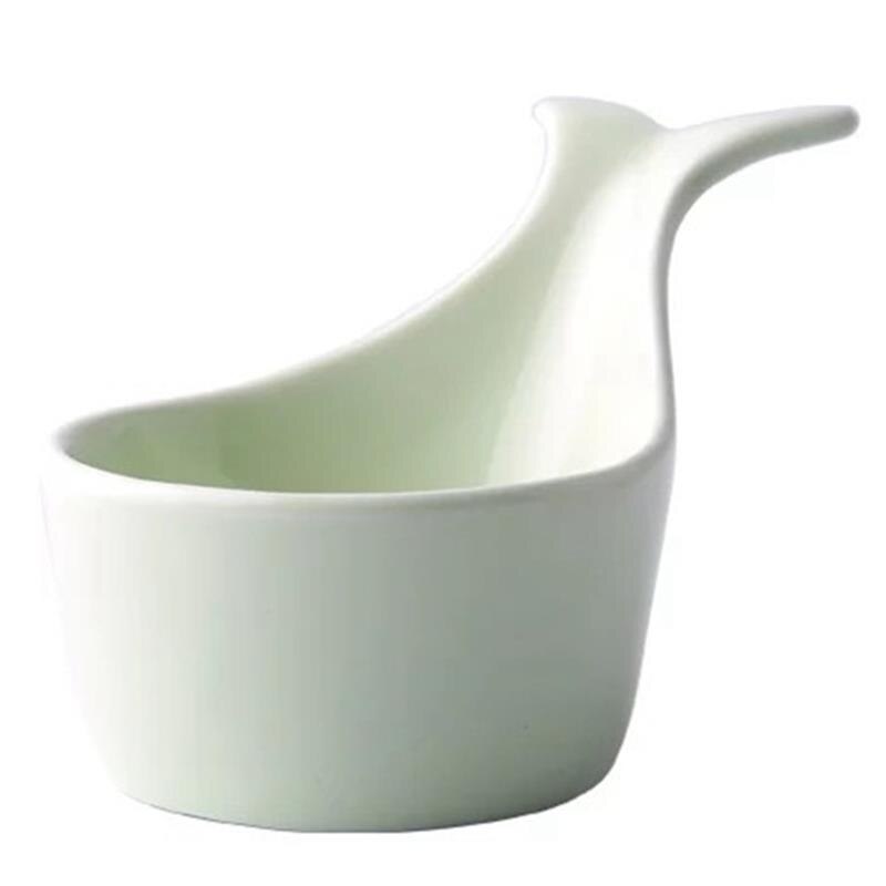 Kitchen Food Sauce Dish Sauce Seasoned Mustard Wheatgrass Bowl Sauce Saucer Small Vinegar Taste Board Snack Plate: Green