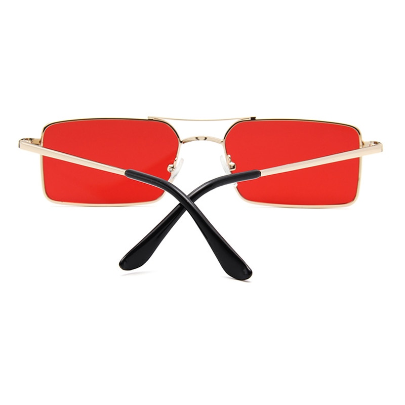 Oec cpo vintage firkantet metal steampunk solbriller damemærke metal punk solbriller kører mænd oculos de sol  o156