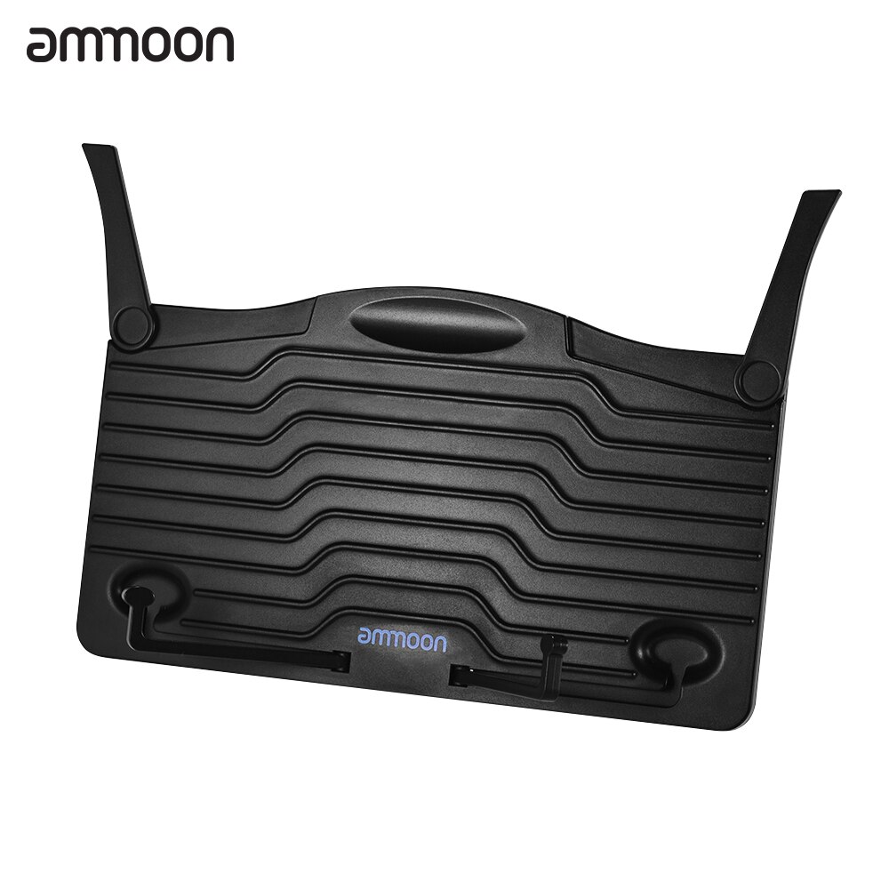 Ammoon mini stationär notstativ stativ notställshållare i aluminiumlegering justerbar i höjdled för musikinstrument